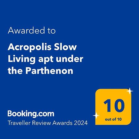 Acropolis Slow Living Apt Under The Parthenon Atenas Exterior foto