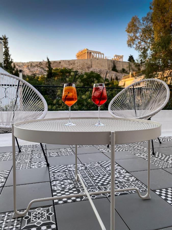 Acropolis Slow Living Apt Under The Parthenon Atenas Exterior foto